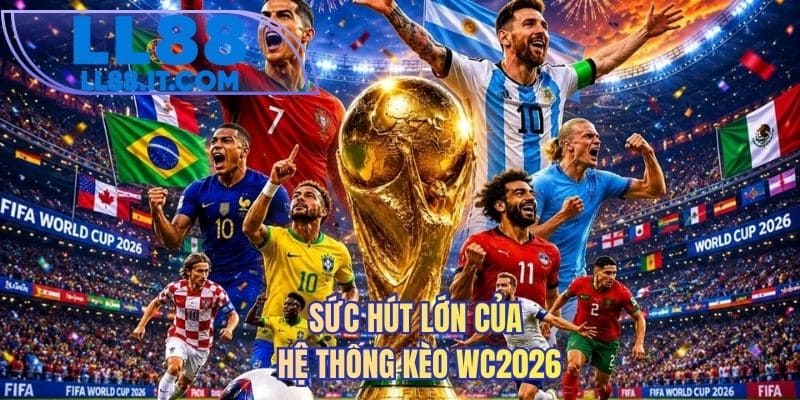Sức hút lớn của hệ thống kèo WC2026