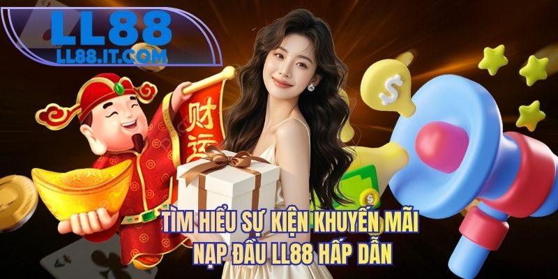 Tìm hiểu sự kiện khuyến mãi nạp đầu LL88 hấp dẫn
